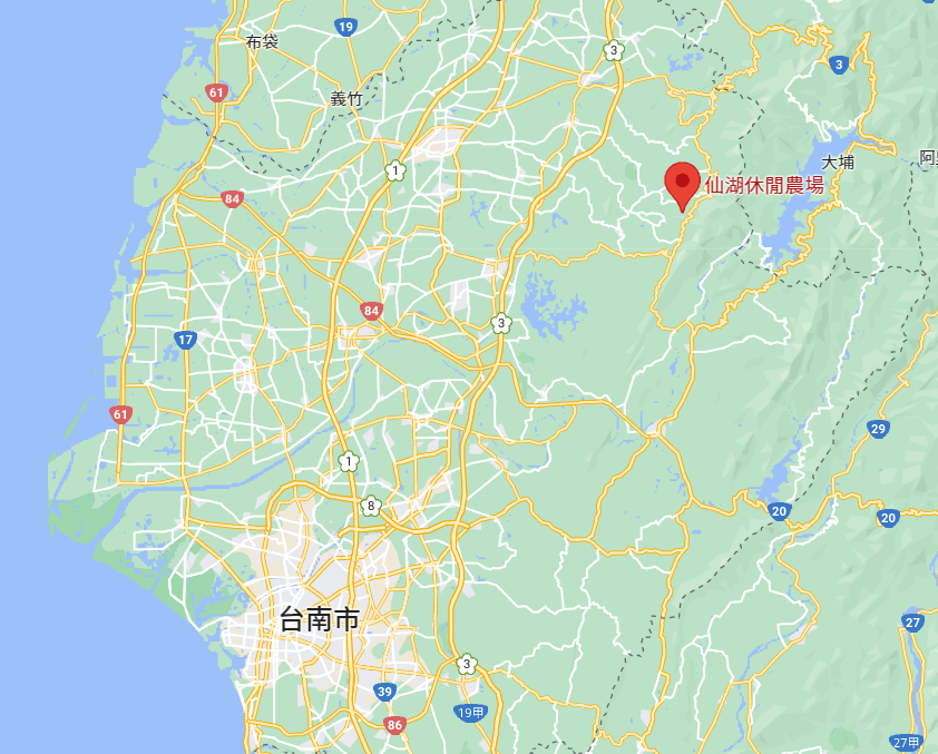 仙湖農場地圖