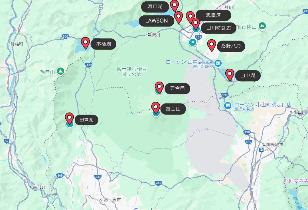 富士山全攻略(上)|四季氣候、最佳景點、交通懶人包 - 第4張圖 富士山拍攝景點